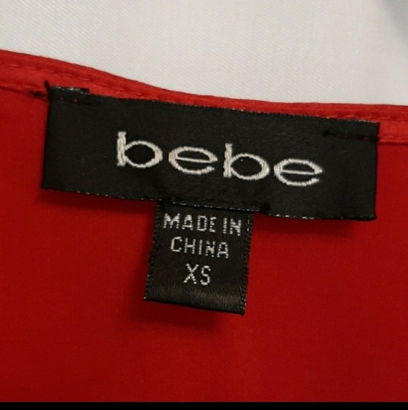 Bebe Satin Dress - Picture 6 of 6